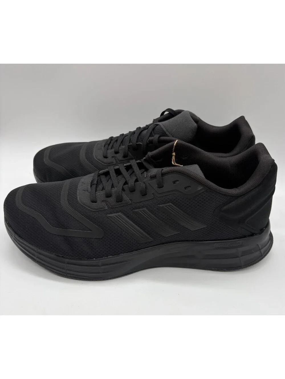 Adidas Duramo 10 Wide Athletic Running Shoes Mens US Sz 11 GY3856 Black NWT